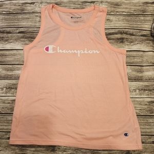 CHAMPION GIRLS JUNIORS PINK TANK TOP. SZ LARGE